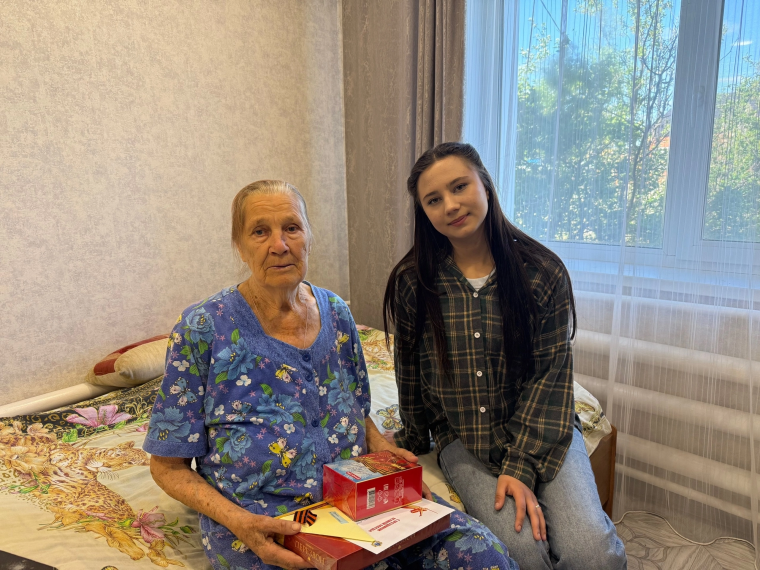 Акция "Поздравление детей войны".